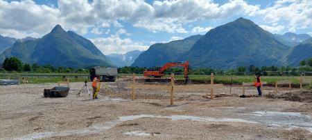 ZAČETEK GRADNJE TRGOVINE SPAR V BOVCU3